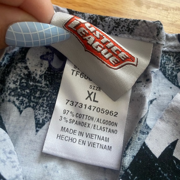 Batman Scrub Top - Picture 2 of 2